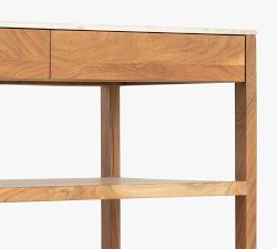 Fletcher Marble Kitchen Island