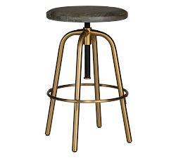 Andre Metal Adjustable Counter Stool