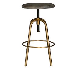 Andre Metal Adjustable Counter Stool