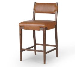 Bromley Leather Stool