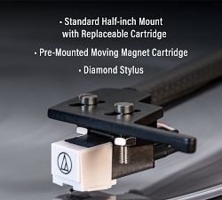 Crosley C72 Turntable Shelf System