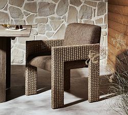 Jackson Upholstered Outdoor Dining Armchair