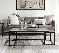 Nova Rectangular Metal Nesting Coffee Tables