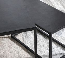 Nova Rectangular Metal Nesting Coffee Tables