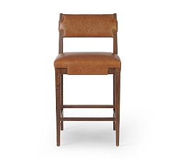Bromley Leather Stool