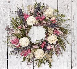Handcrafted Lavender Blessing Wreath