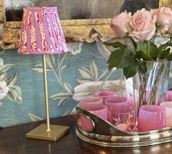 Maison Maison Portable Pleated Fabric  Lamp Shades
