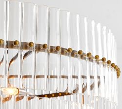 Open Box: Mallory Crystal Round Chandelier (30"-48")