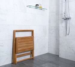 Sky Teak Folding Shower Bench