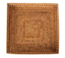 Tava Braided Rattan Square Tray