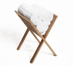Lya Teak Towel Holder