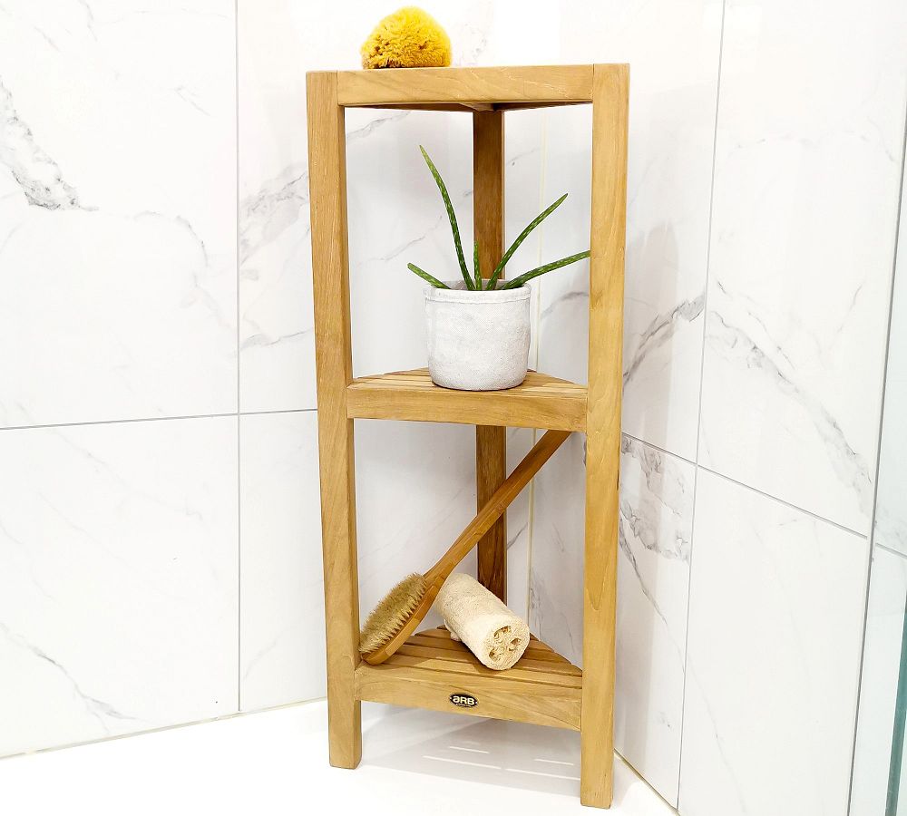 Pottery Barn Corner Shelf