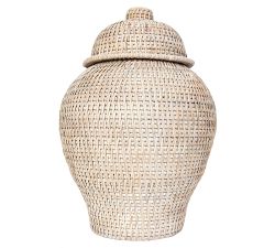 Tava Rattan Ginger Jar