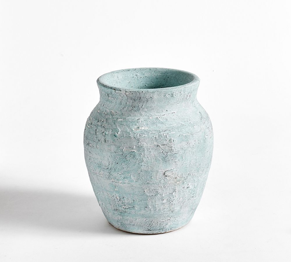 Chambray Artisan Handcrafted Ceramic Vases - Small - Chambray