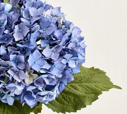 Faux Deep Blue Hydrangea Bundle