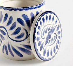 Puebla Pet Treat Canister