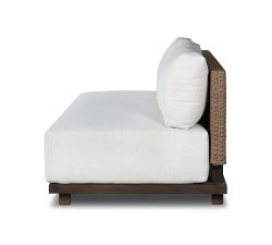 Molano Teak Outdoor Sectional Sofa (86")