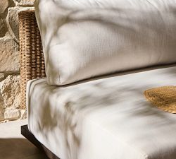 Molano Teak Outdoor Sectional Sofa (86")