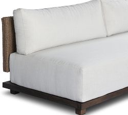 Molano Teak Outdoor Sectional Sofa (86")