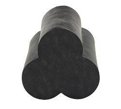 Taz Metal Outdoor Accent Table (13")