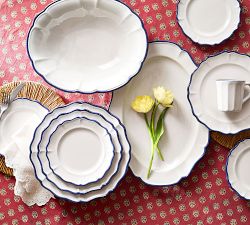 Heirloom Stoneware Charger Plates - Set of 4