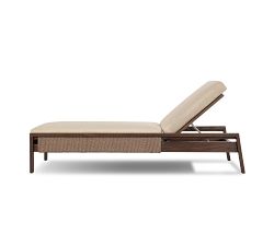 Azad Teak Outdoor Chaise