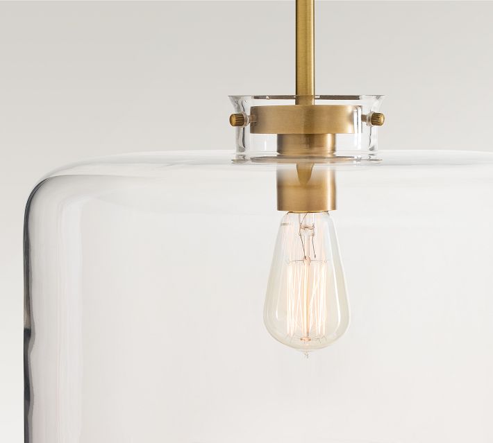 Anderson Clear Glass Dome Pendant (12