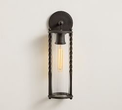 Valley Lantern Metal Outdoor Sconce (20")