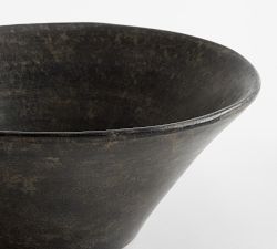 Rustic Black Decorative Bowl
