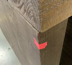 Open Box: Rockport Square Reclaimed Wood Coffee Table (44") - Cocoa Brown