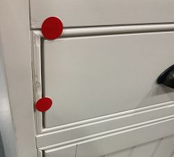 Open Box: Aubrey Shelf with Cabinet (19") - Dutch White