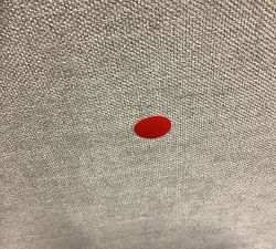 Open Box: Buchanan Square Arm Sofa (83.5"), 3X3 - Performance Heathered Tweed Pebble, Espresso