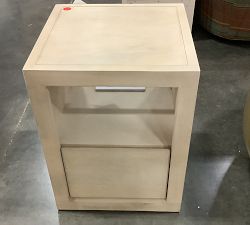 Open Box: Cayman Charging Nightstand (16") - Biscotti