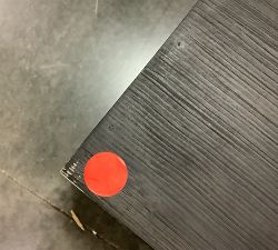 Open Box: Folsom Rectangular End Table (26") - Charcoal