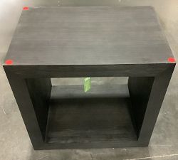 Open Box: Folsom Rectangular End Table (26") - Charcoal