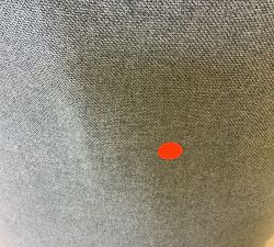 Open Box: Hyde Swivel Chair - Performance Heathered Basketweave River