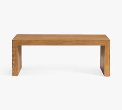 Open Box: Mayfair Rectangular Coffee Table (48") - Weathered Umber