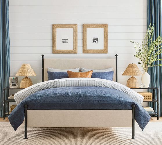 Estelle Upholstered Bed by Pottery Barn