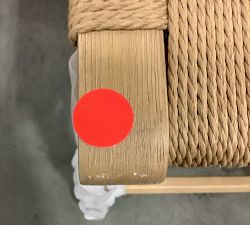 Open Box: Fenton Woven Bar Stool (30") - Seadrift