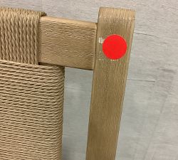 Open Box: Fenton Woven Bar Stool (30") - Seadrift