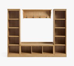 Aubrey 4-Piece Entryway Set with Storage Cabinets