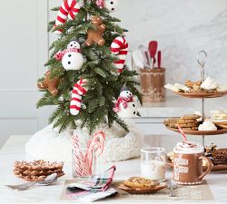Gingerbread Stoneware Alphabet Mug