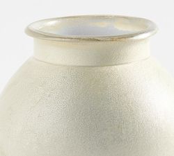 Silver Mercury Glass Vase