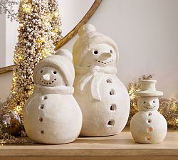 Terracotta Snowman