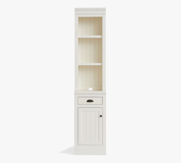Aubrey Narrow Storage Shelf with Cabinet (18