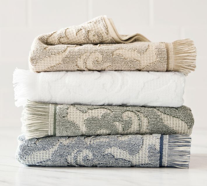 Blomus Caro Waffle Towel | Pottery Barn