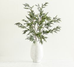 Faux Green Pine Branch