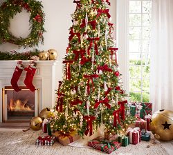 Floral Quilted Velvet Tree Skirt