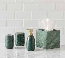 Green Marble Bathroom Accessories