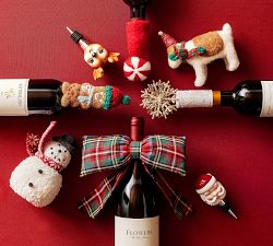 Gingerbread Wine Topper